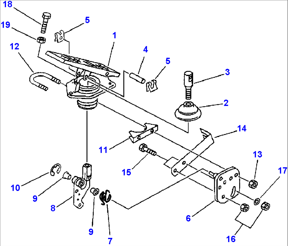 FIG. K4410-02A0 ACCELERATOR PEDAL