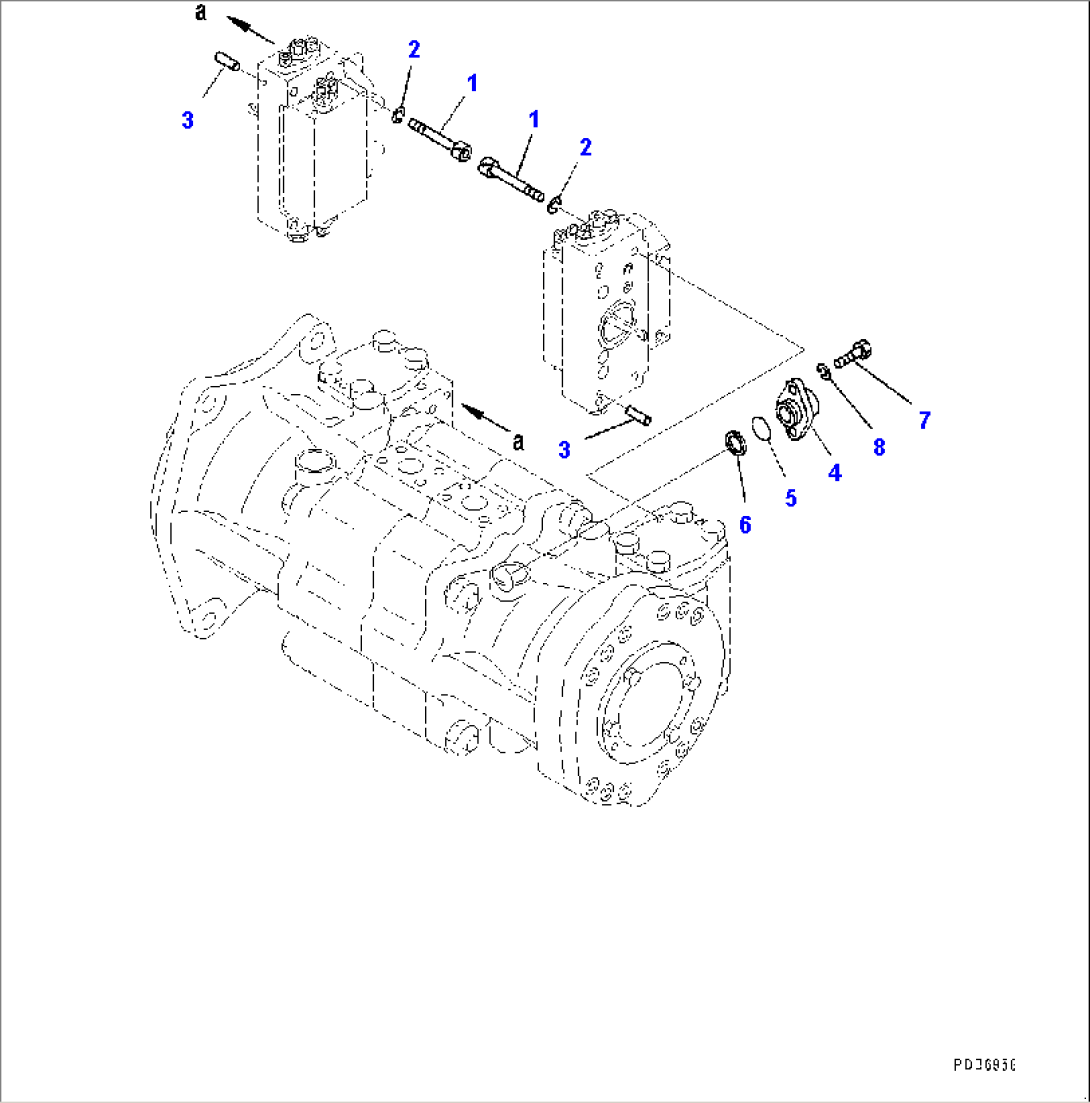 NO.2 Pump, Inner Parts (8/11) (#35201-)