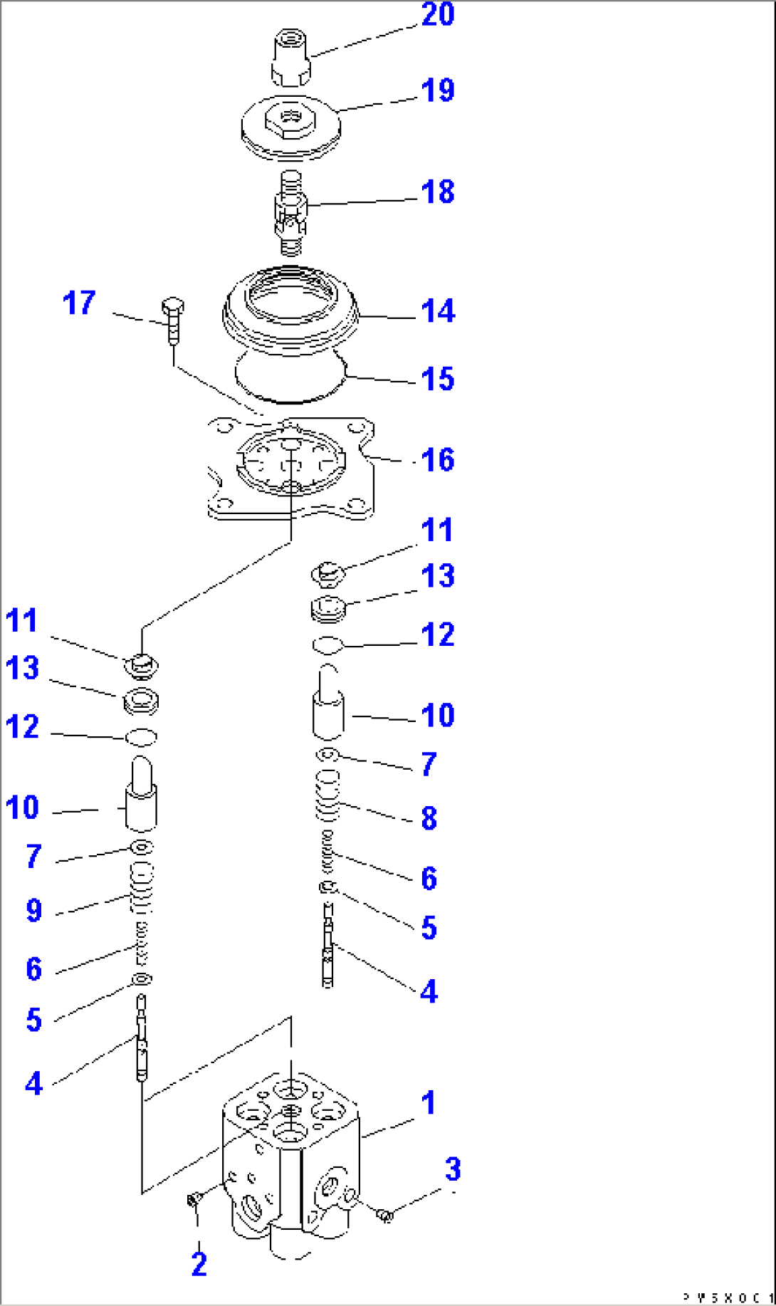 P.P.C. VALVE (WORK EQUIPMENT)