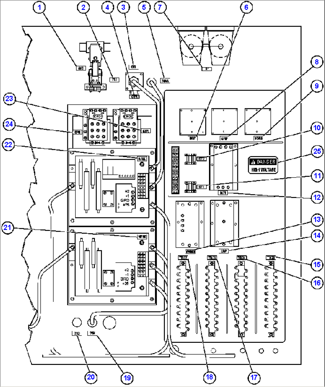 CONTROL CABINET ASSEMBLY - 10