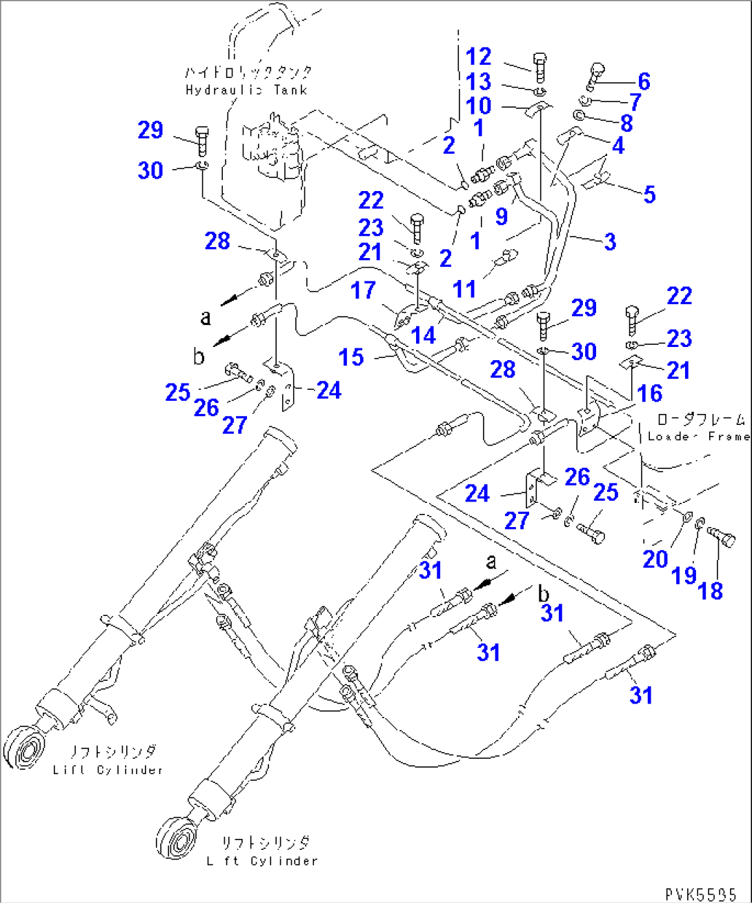 LIFT CYLINDER LINE