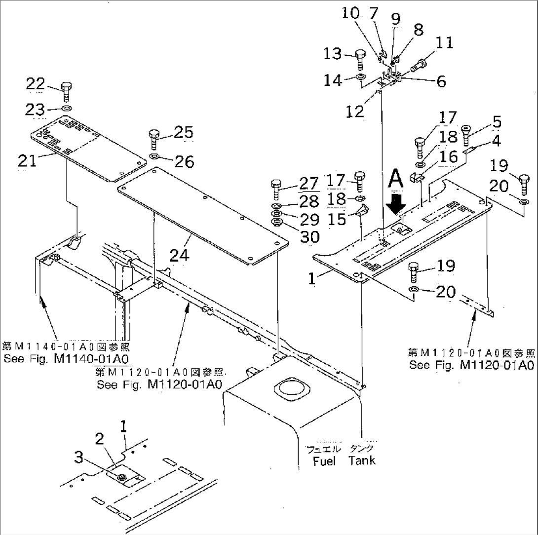 COVER (UPPER) (MACHINE CAB)(#10001-11999)