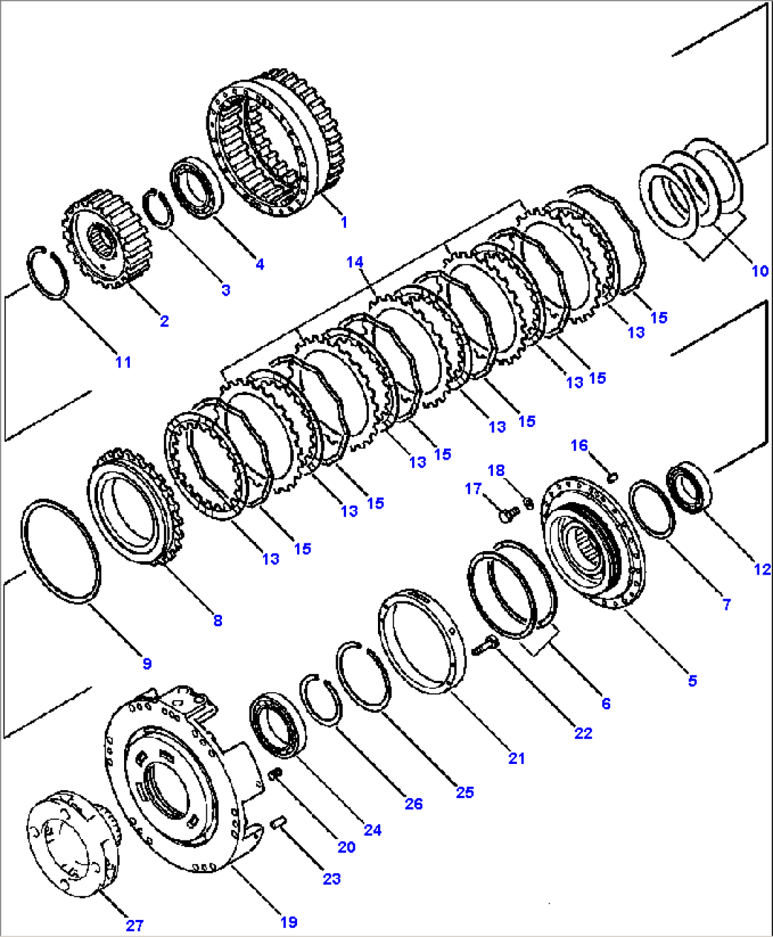 TRANSMISSION 2nd CLUTCH