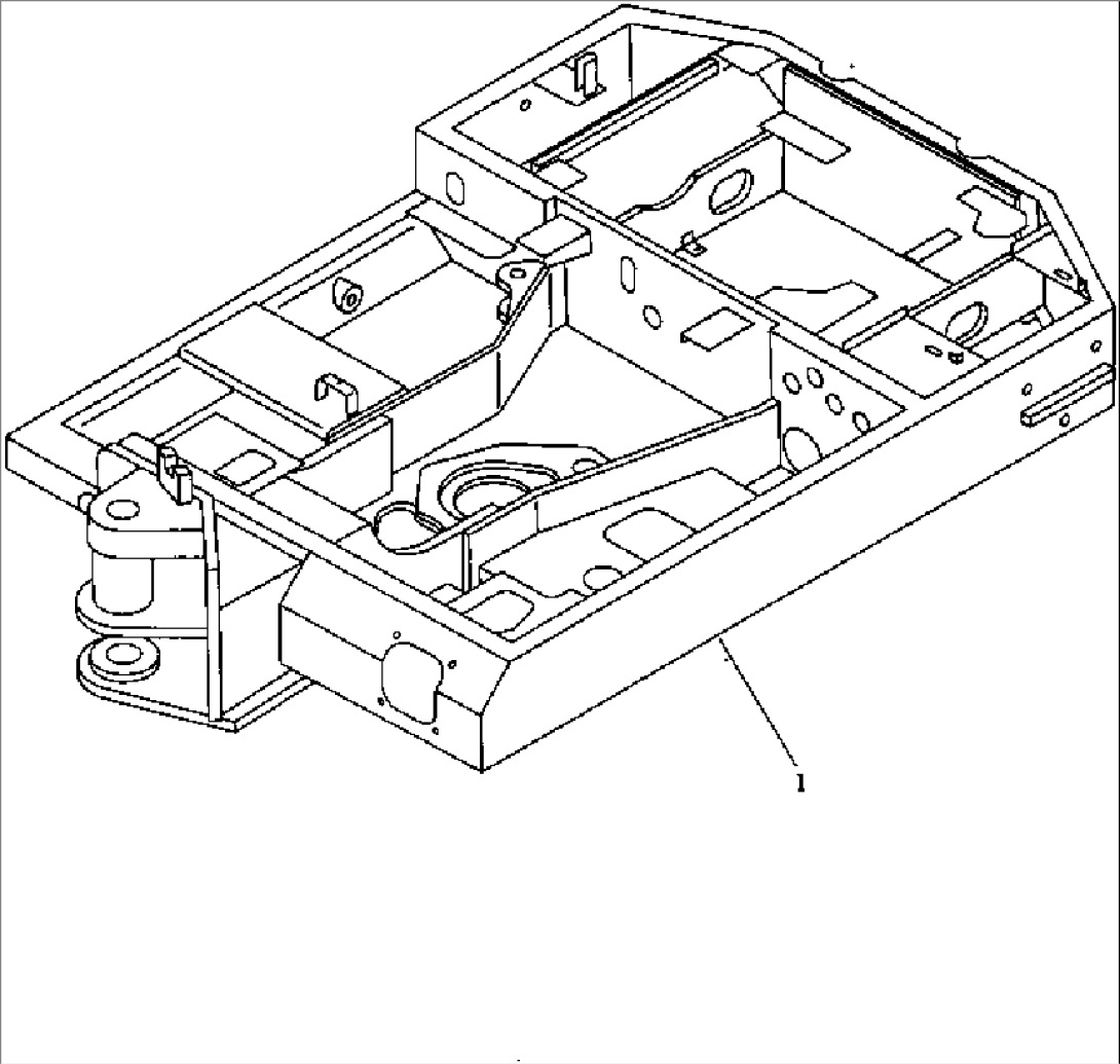 REVOLVING FRAME (FOR MOMENT LIMIT SYSTEM) (WITHOUT CAB OF EXCEPT JAPAN)