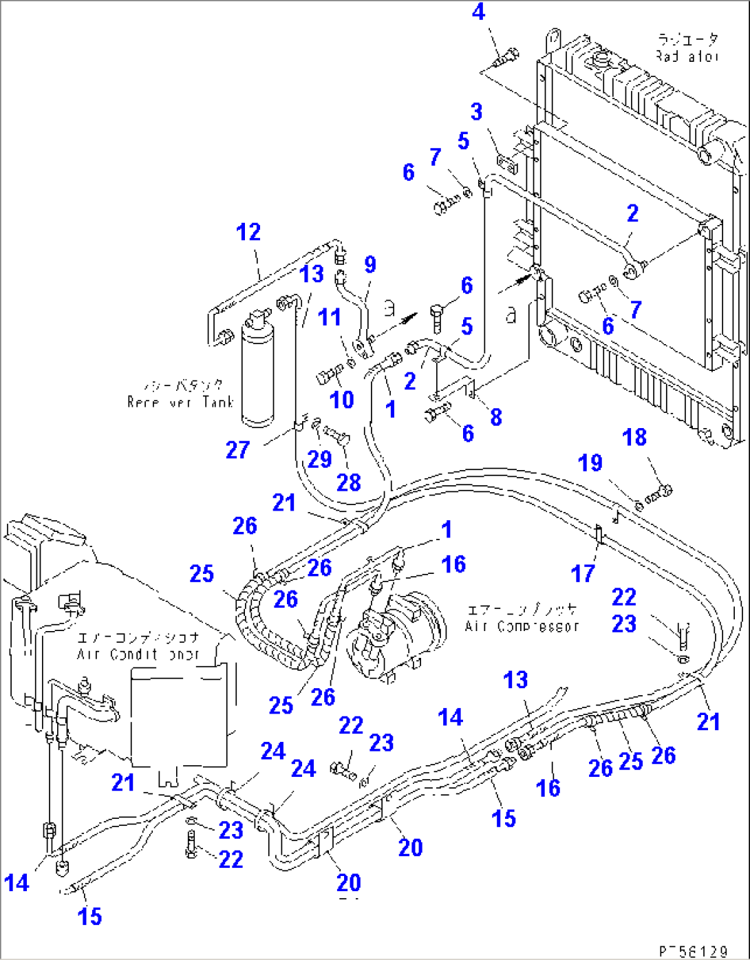 AIR CONDITIONER (COOLER PIPING)