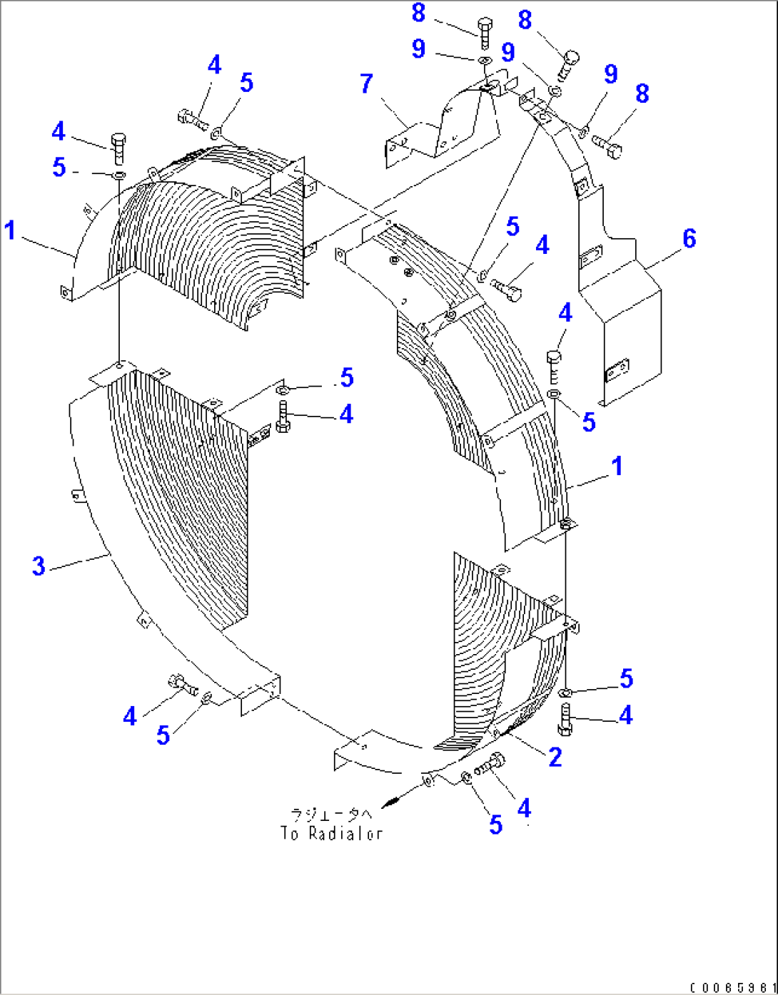 RADIATOR (NET)(#11001-)