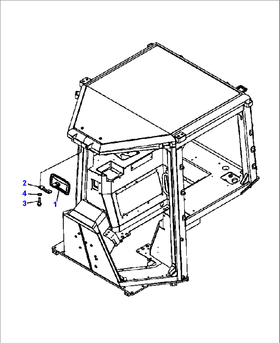 K0410-03A0 ROPS MIRROR