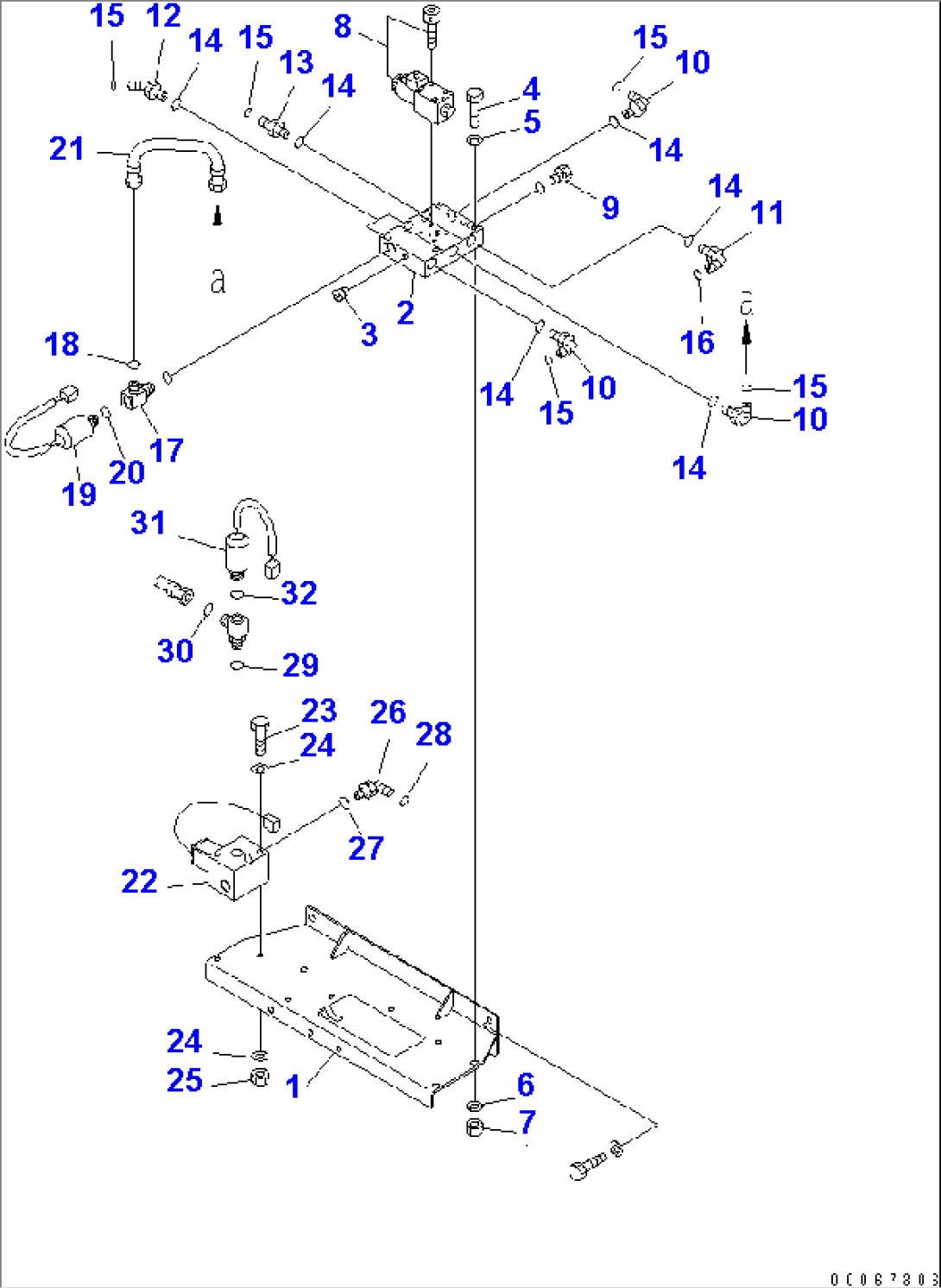 ASR CHASSIS (ASR VALVE)(#15025-)