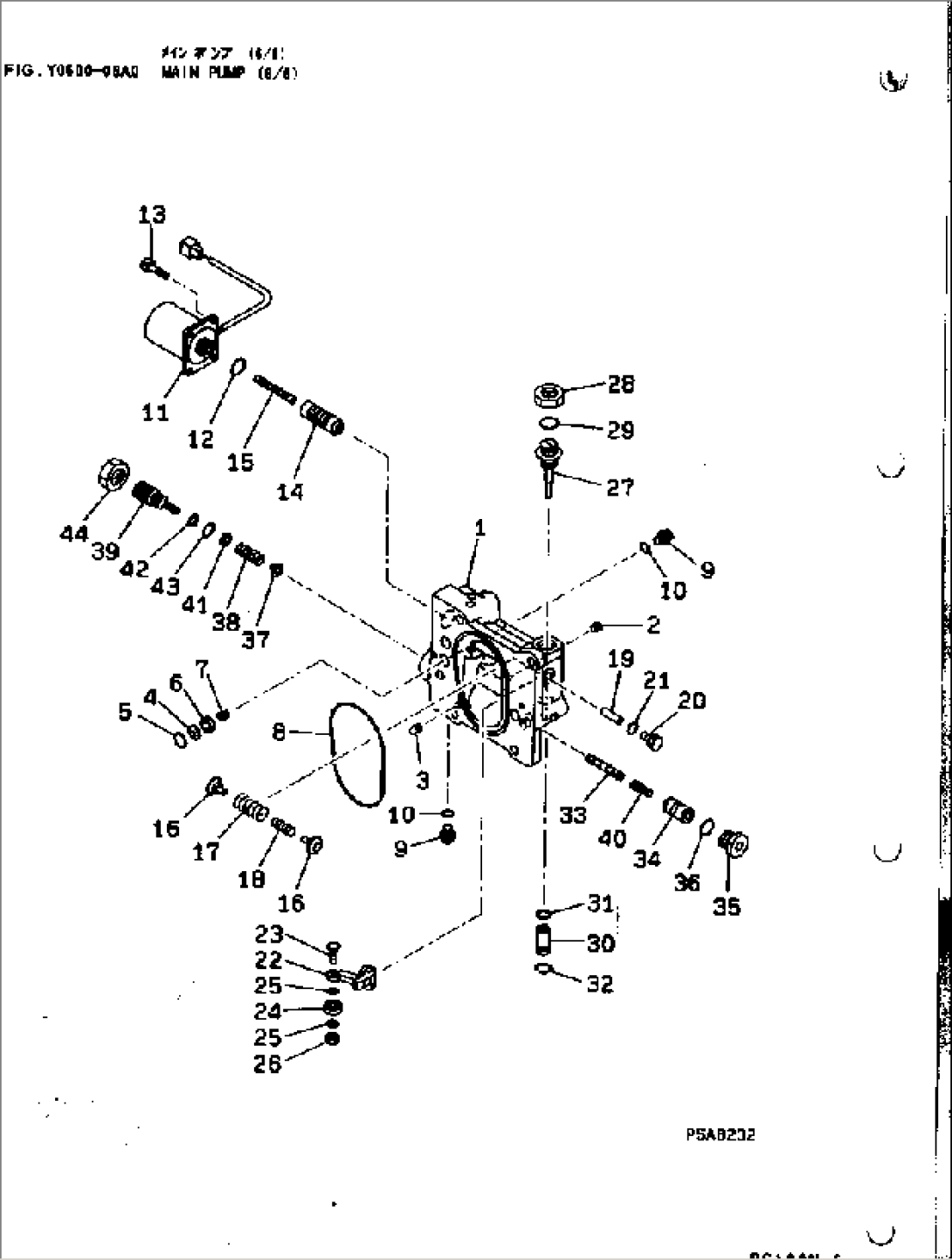MAIN PUMP (6/6)(#1004-1190)