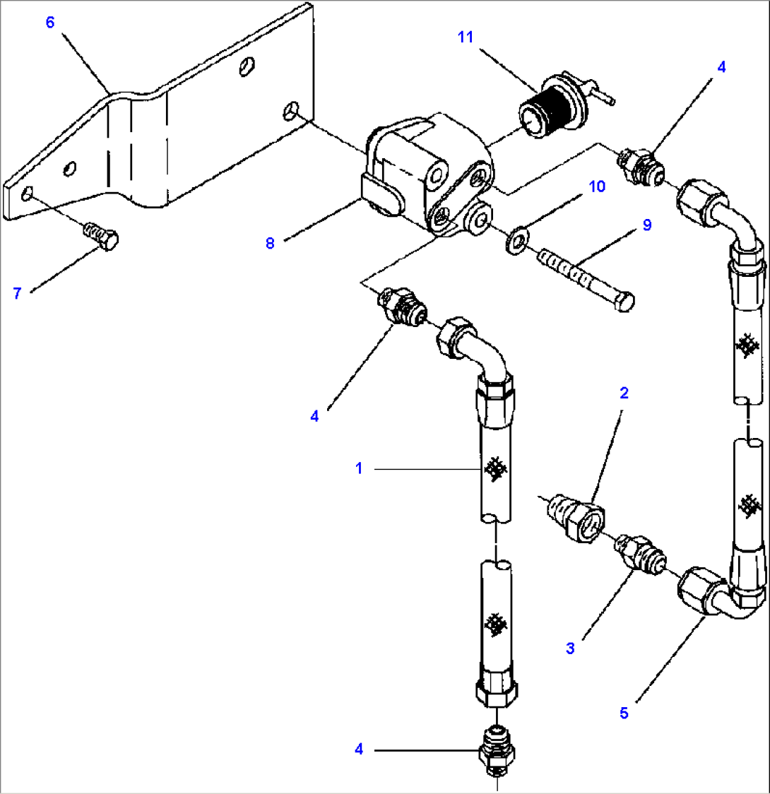A6118-A5A1 OIL LEVEL SENSOR MOUNTING