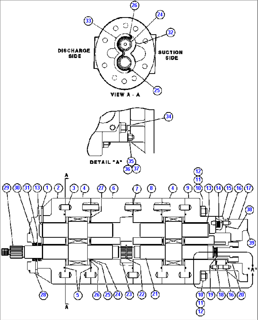 HOIST PUMP ASSEMBLY (PB9008)