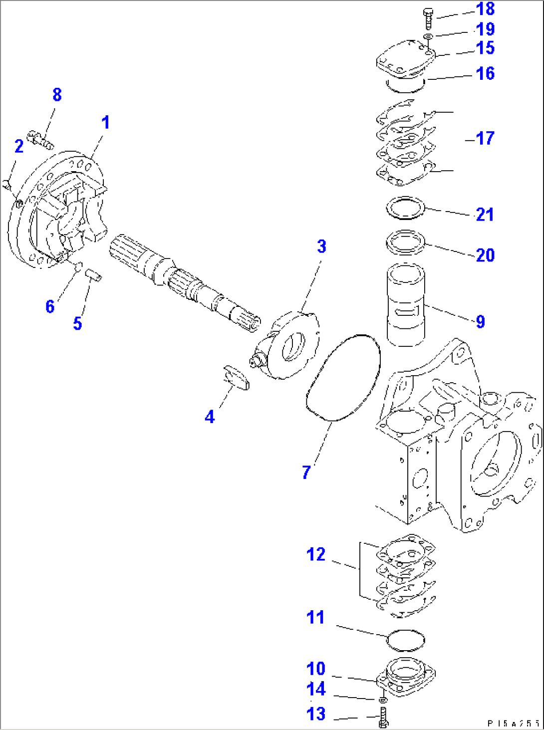 SWITCH PUMP (3/10) (FOR ACTIVE WORKING) (FOR KA)(#51001-)