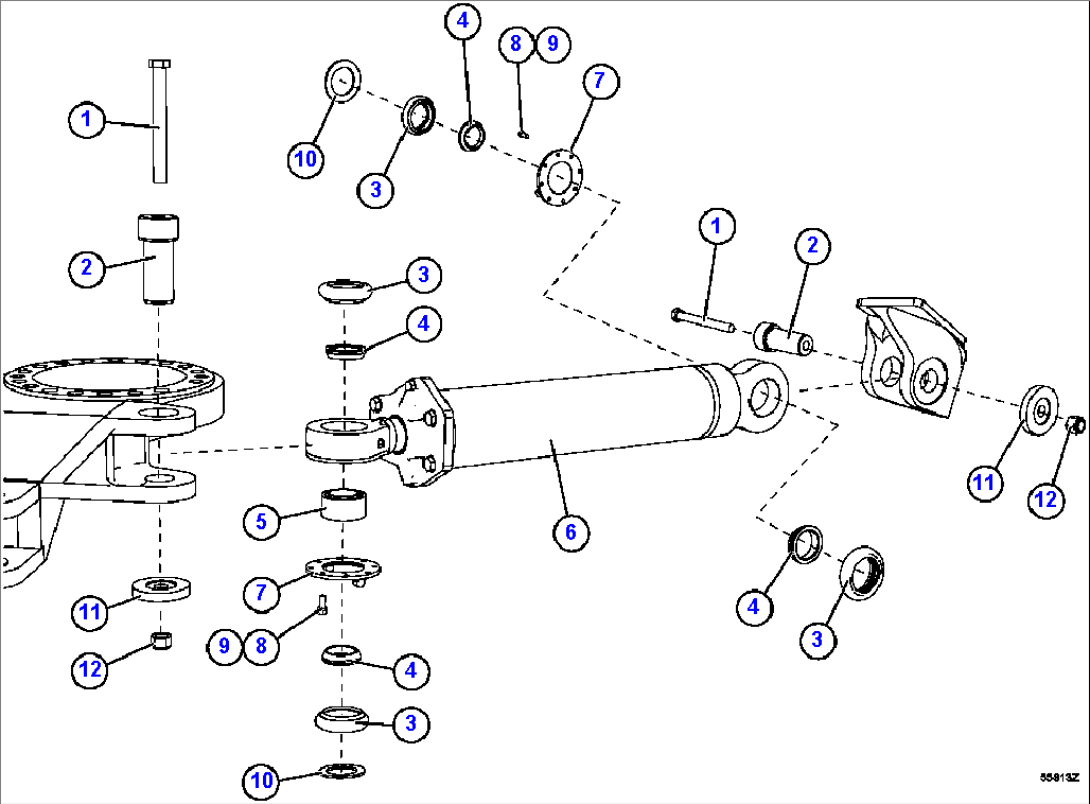 STEERING CYLINDER INSTALLATION