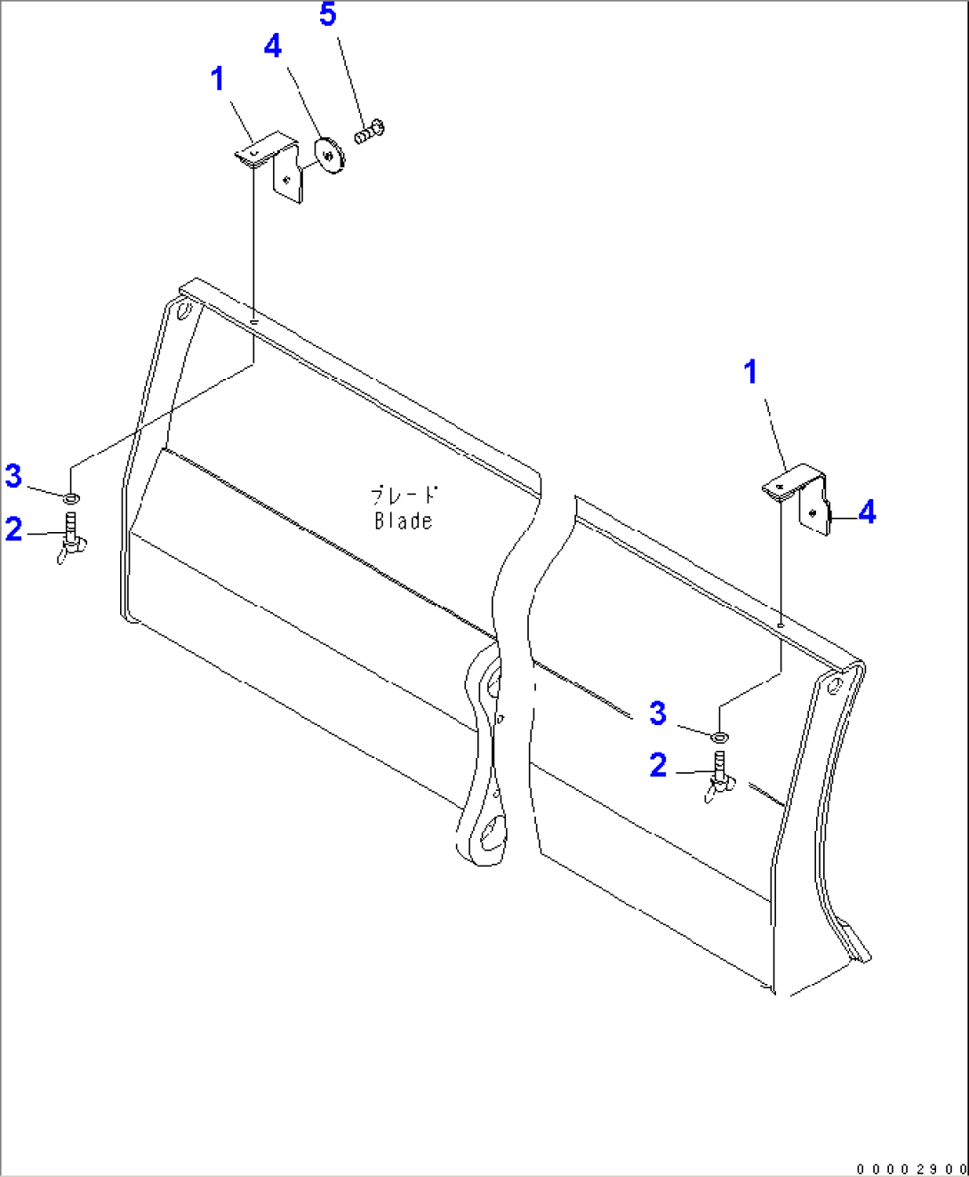 REFLECTOR (FOR REAR DOZER)