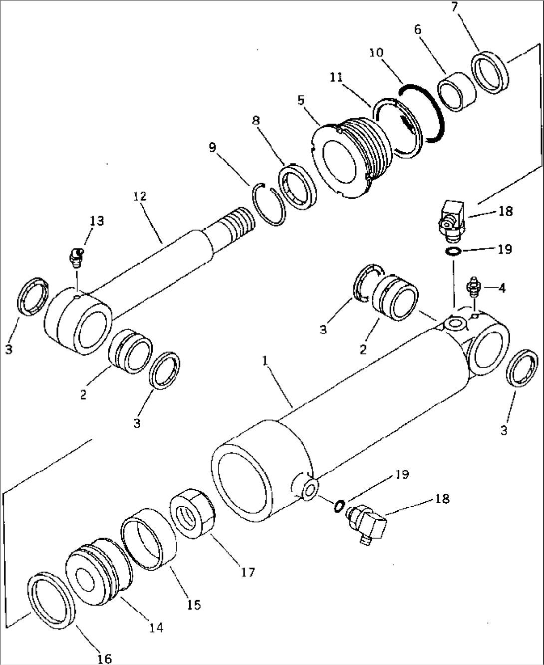 BLADE CYLINDER (FOR FRONT BLADE)