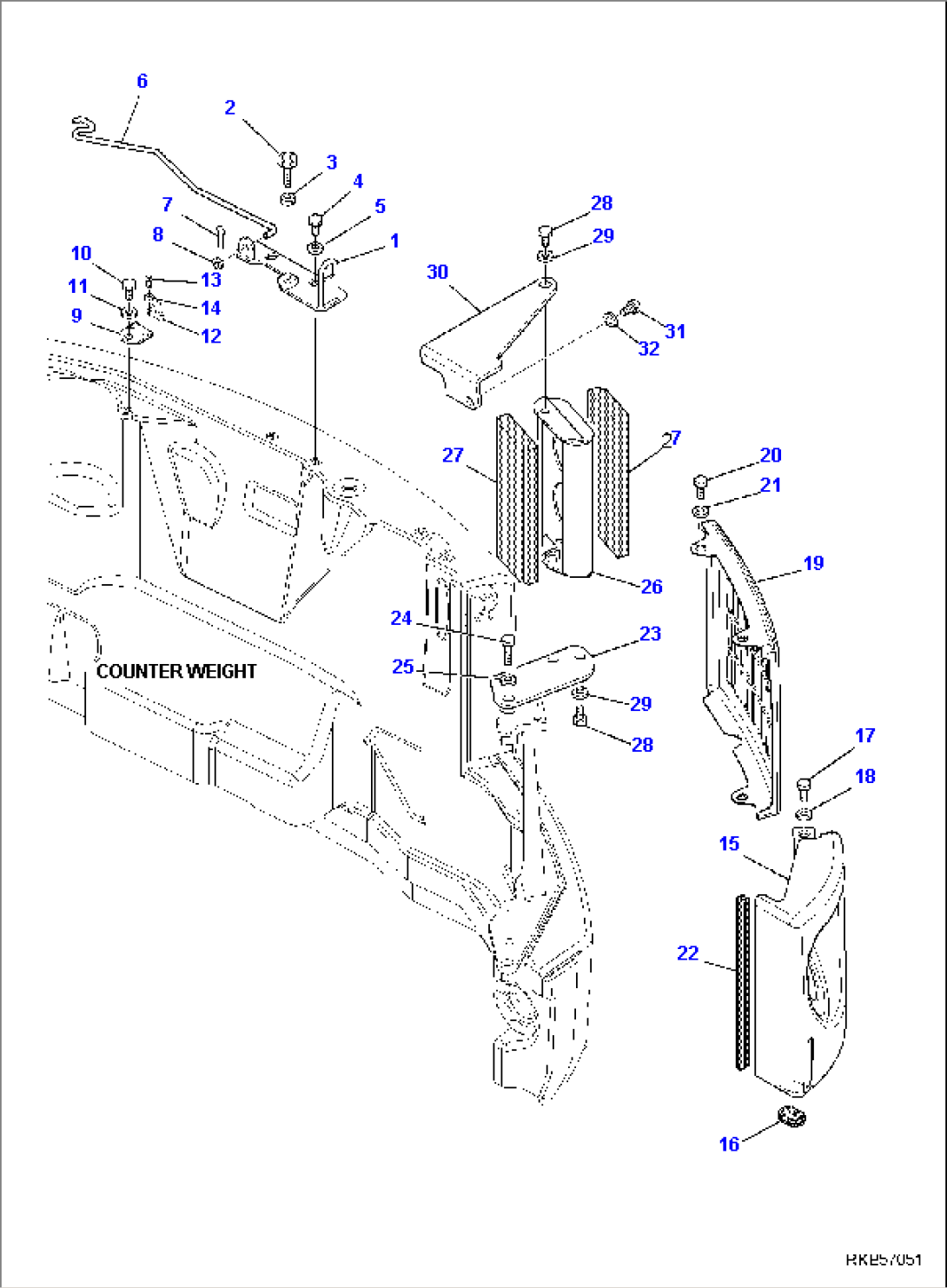 ENGINE SIDE COVERS (2/2)