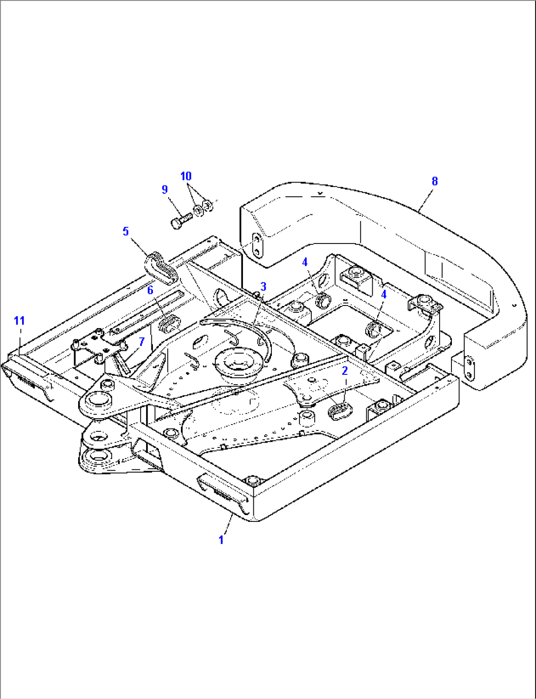 REVOLVING FRAME