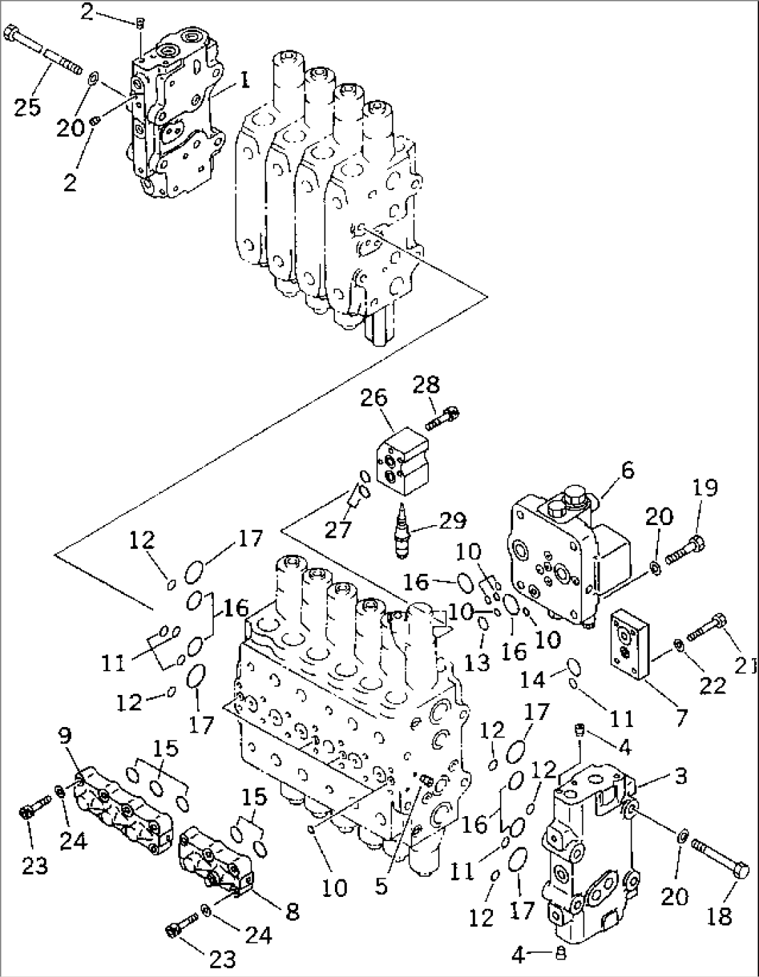 MAIN VALVE (1/15)(#1002-1012)