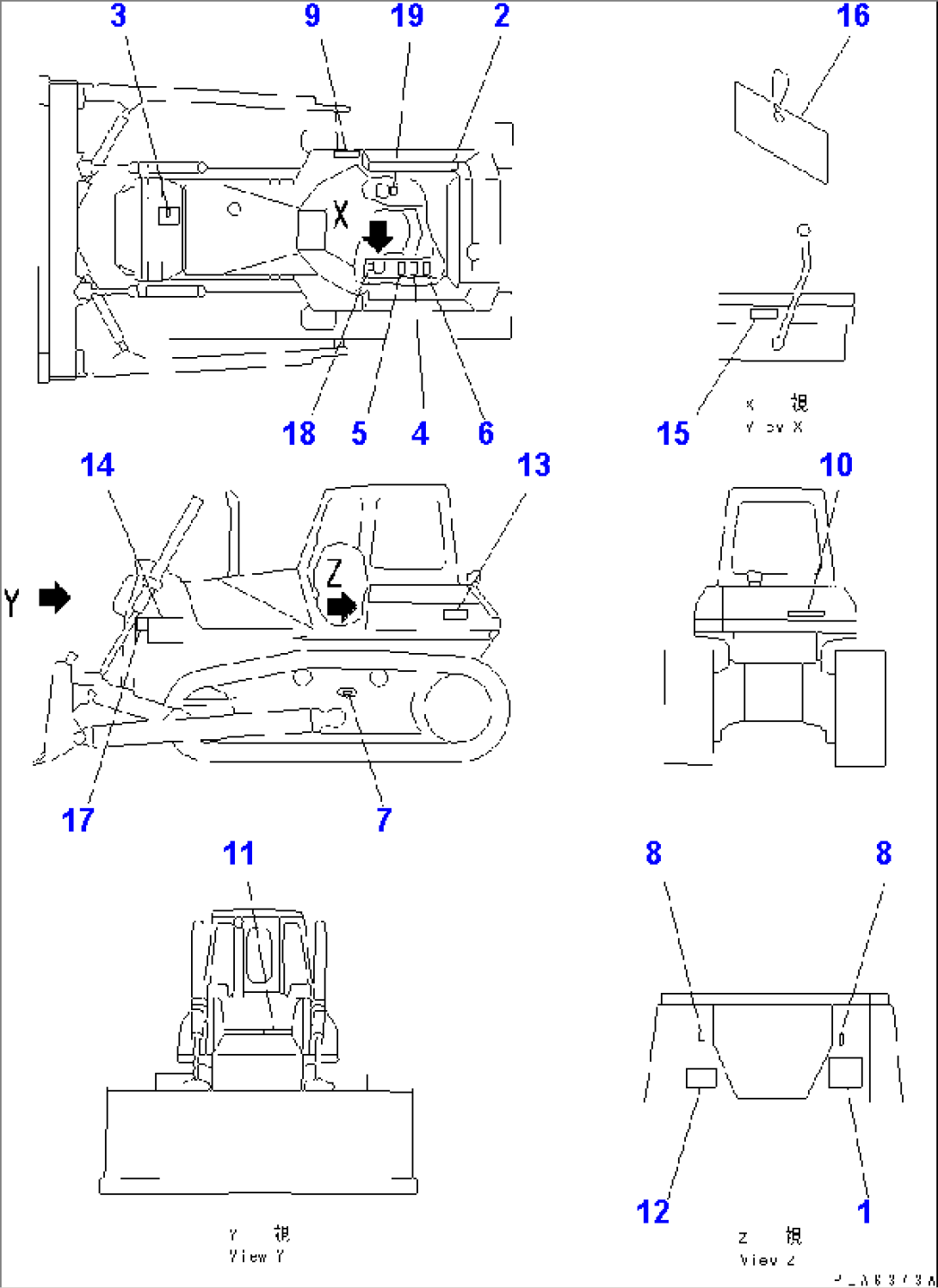 MARKS AND PLATES (ENGLISH) (REGULATION OF EC INCLUSION) (D65EX)(#60942-62966)
