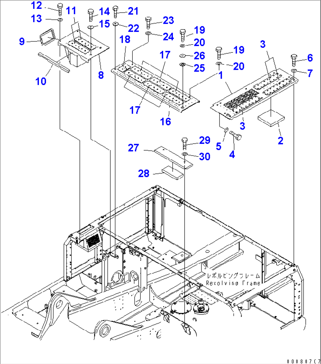 COVER (MACHINE CAB)(#30060-65364)
