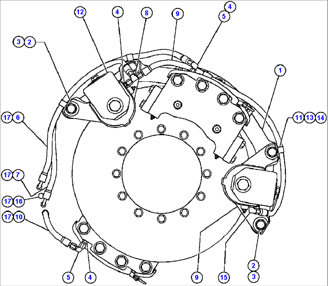 REAR DISC & PARKING BRAKE INSTL - 1