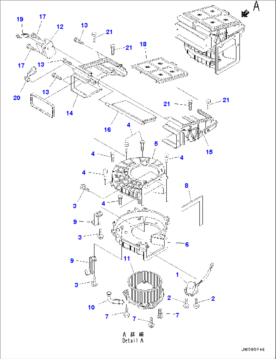 Cab, Air Conditioner Unit (2/2) (#7079-)