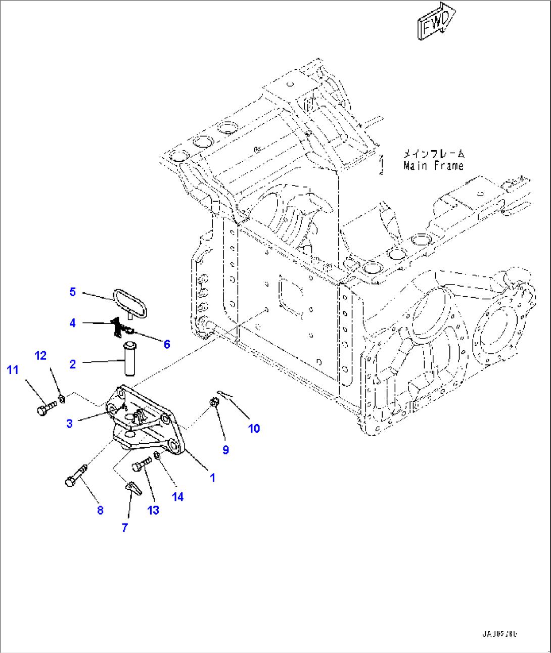 Drawbar (#80001-)