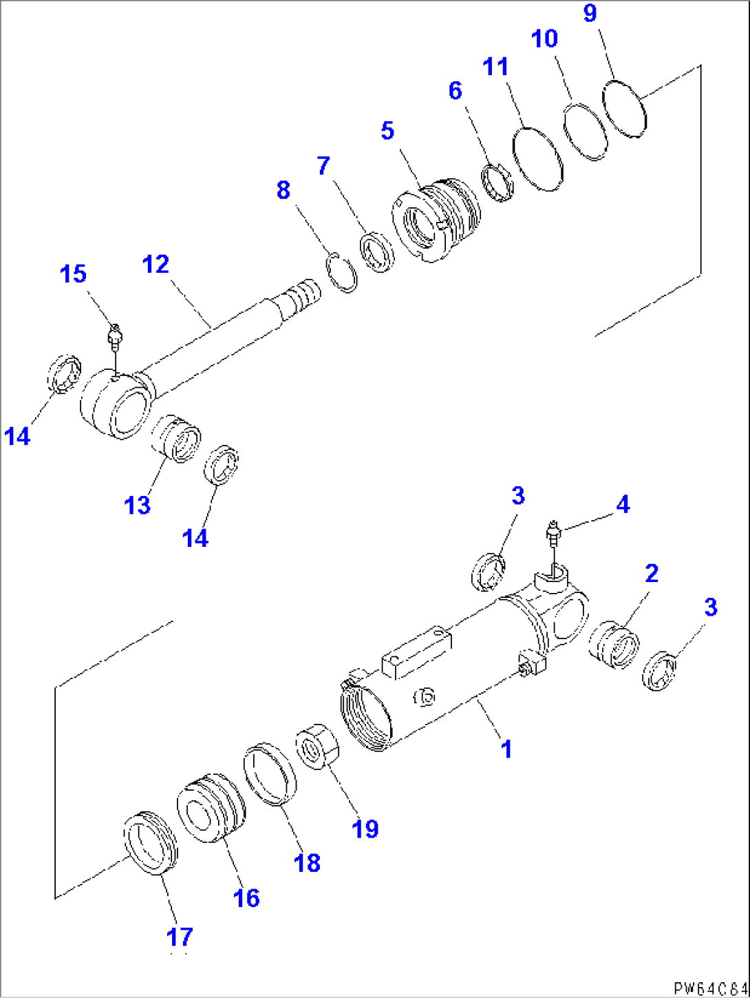 BLADE CYLINDER (INNER PARTS)