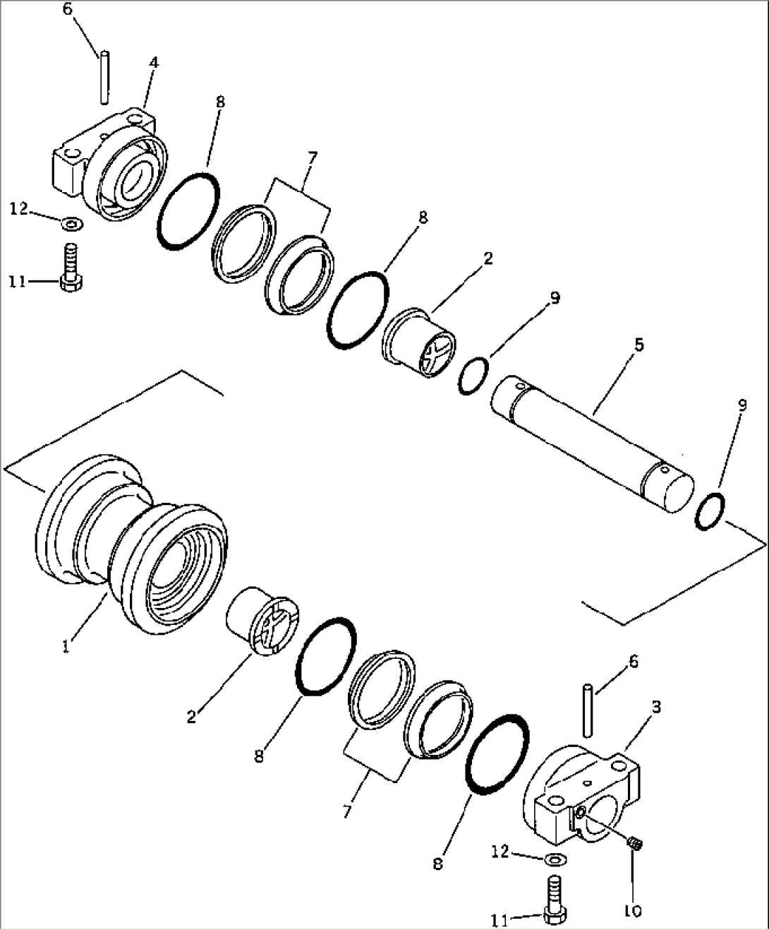 TRACK ROLLER (FOR JAPAN)(#12001-12032)