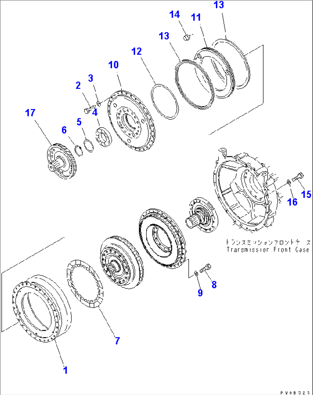 TORQUE CONVERTER (DRIVE CASE)