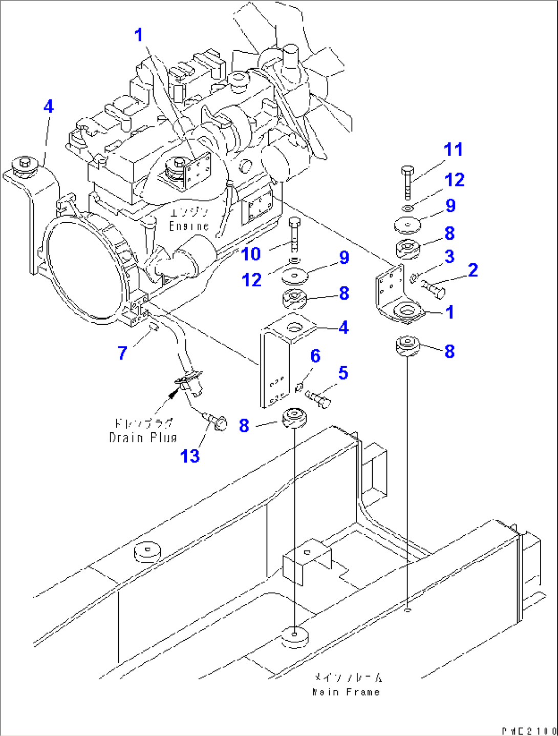 ENGINE MOUNTING