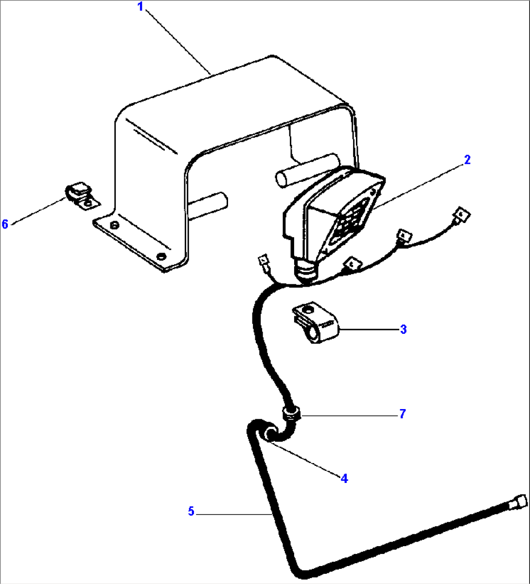 LIGHTS AND MOUNTING HIGH LEVEL AUXILIARY