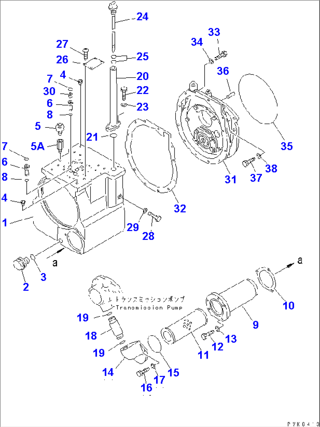 TRANSMISSION (CASE) (1/7)