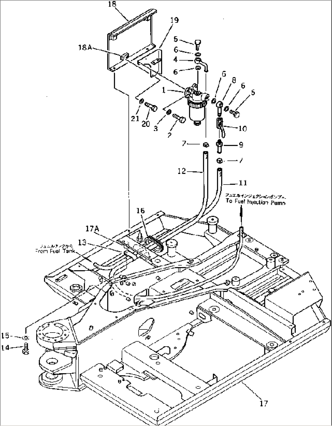 WATER SEPARATOR AND PIPING