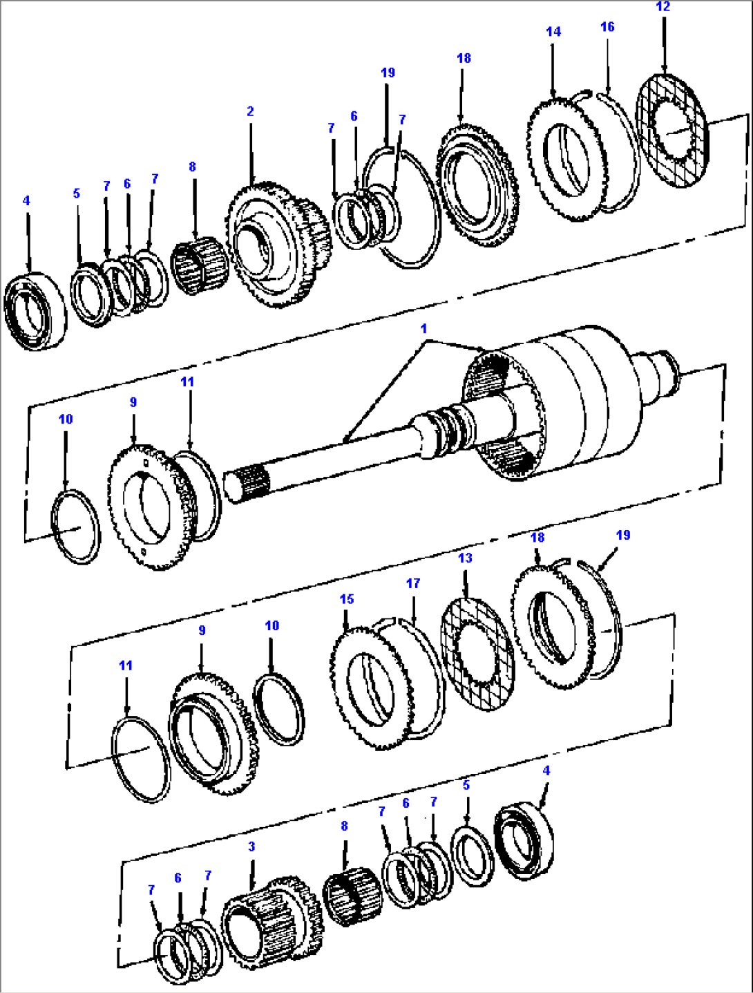 TRANSMISSION FORWARD AND REVERSE CLUTCH