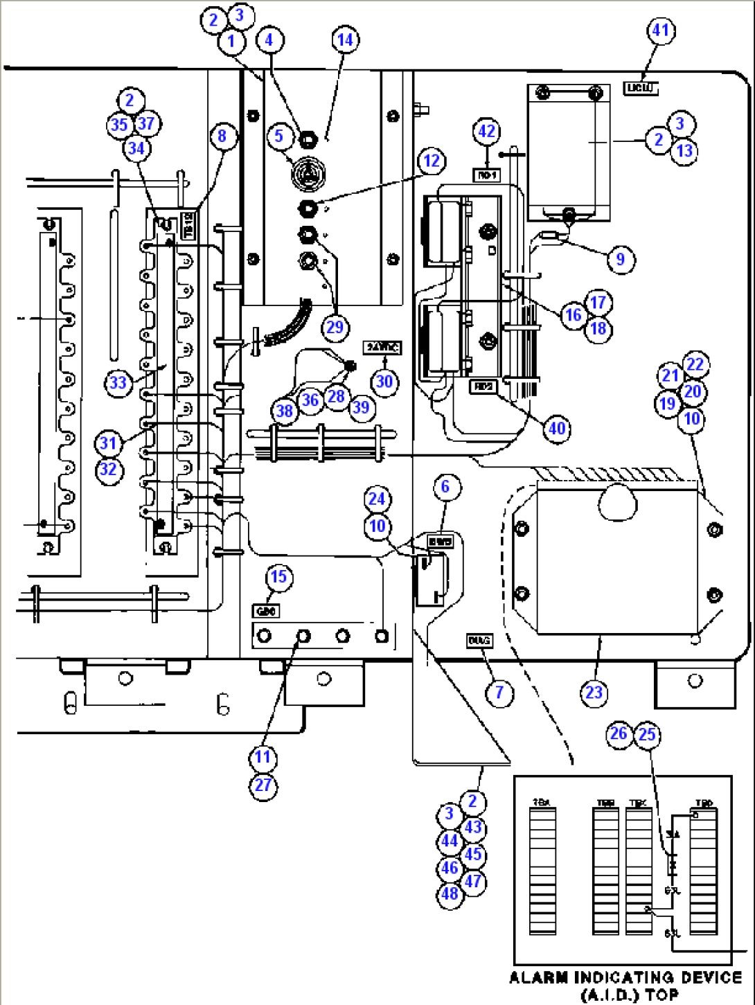 ELECTRICAL COMPARTMENT - 24 VOLT - 1