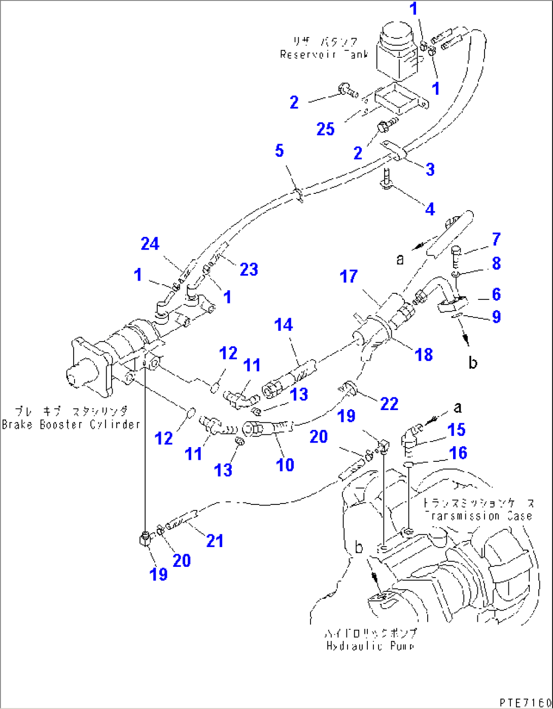 BRAKE CONTROL (RESERVOIR TANK LINE)