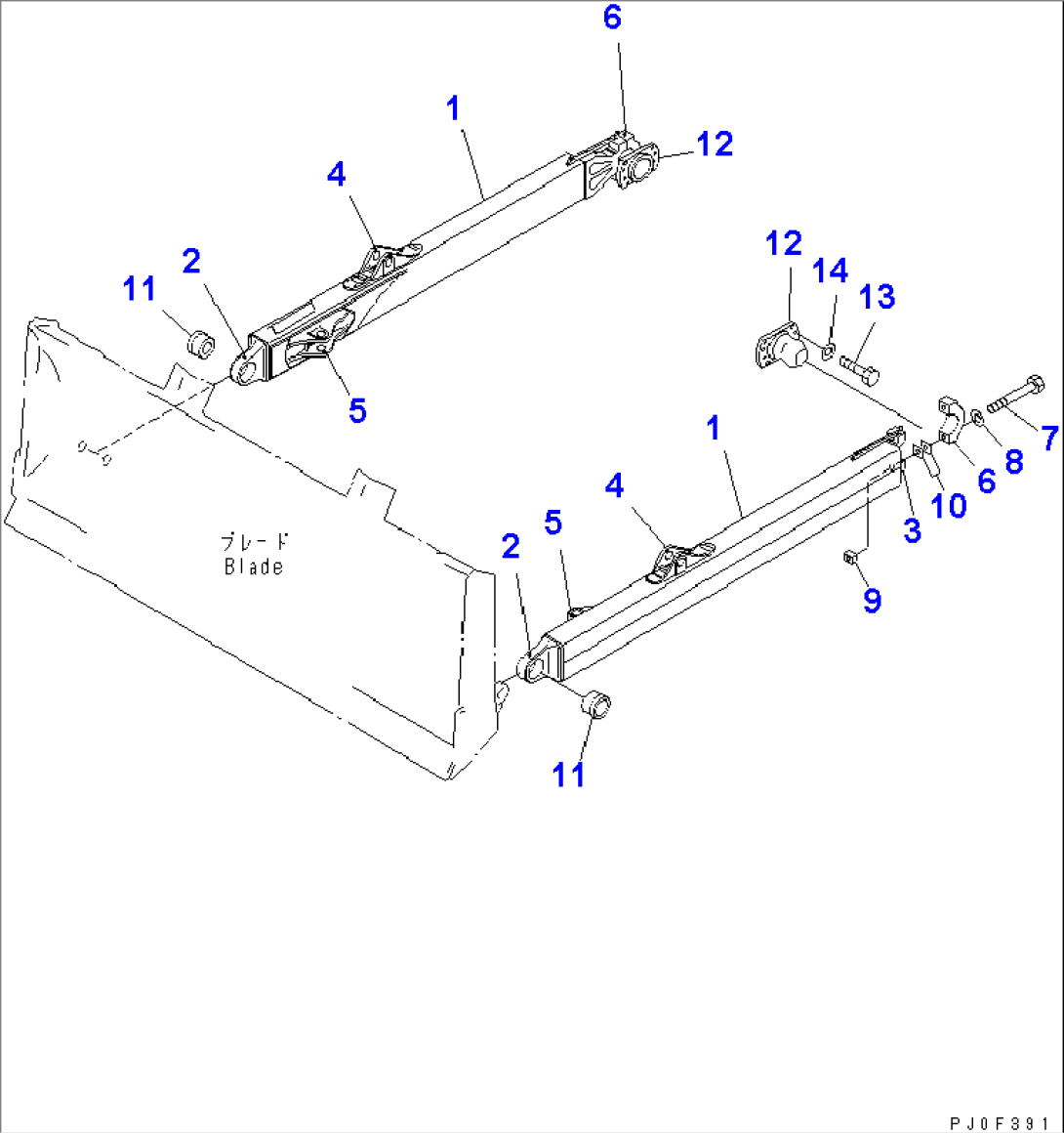 STRAIGHT FRAME (WIDE GAUGE SPEC.)(#65295-)