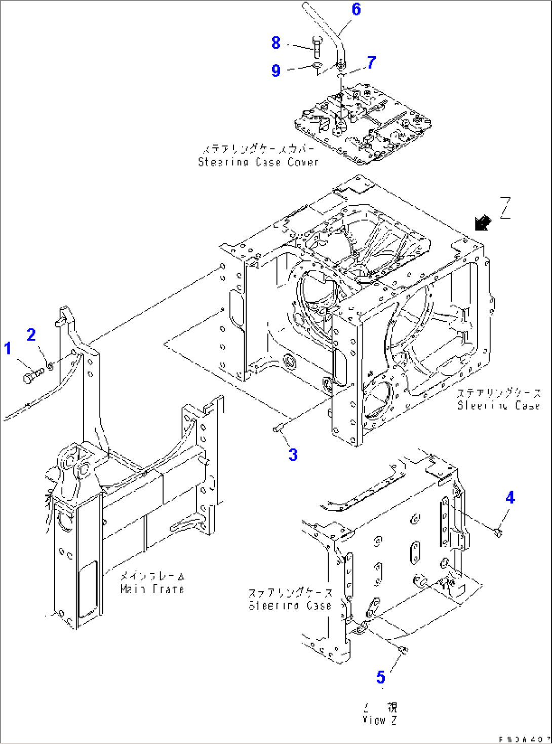 CLUTCH AND BRAKE (MOUNITING PARTS)
