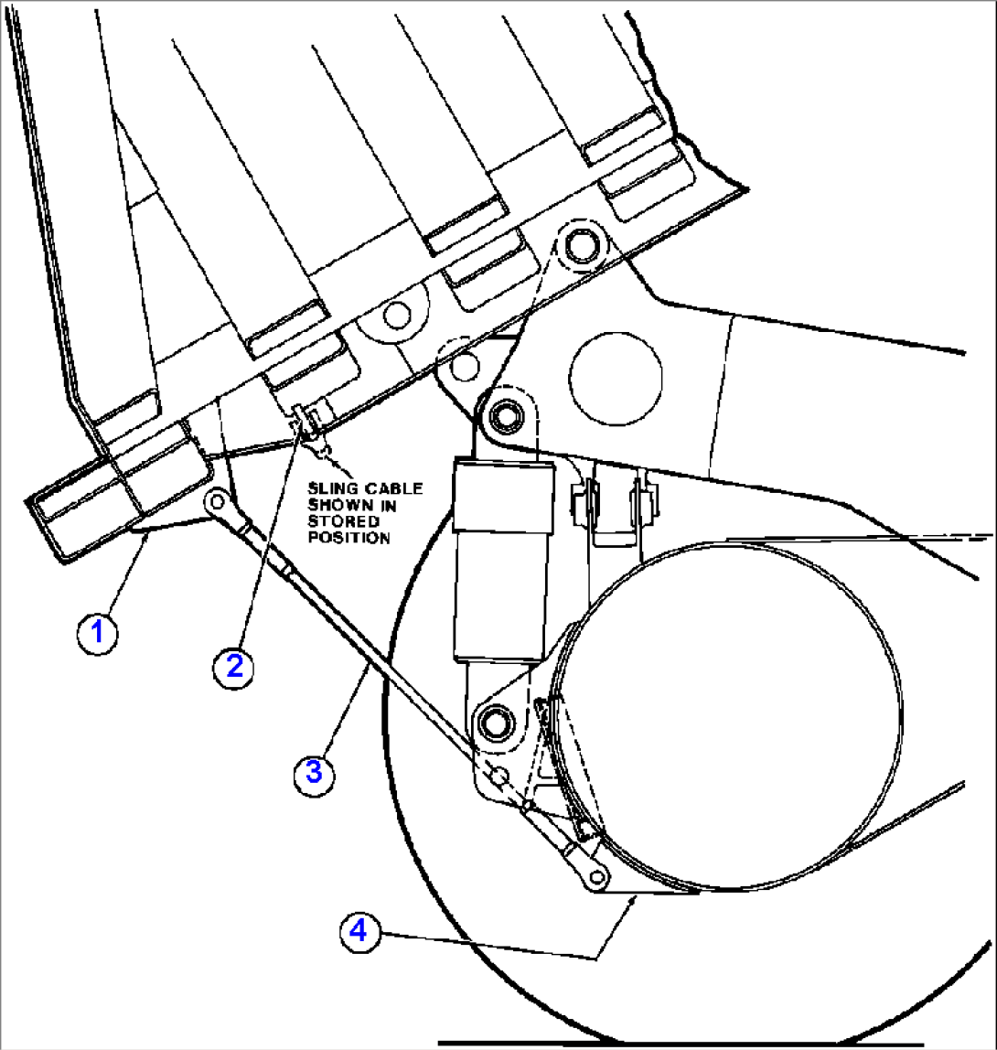 BODY CABLE SLING INSTL