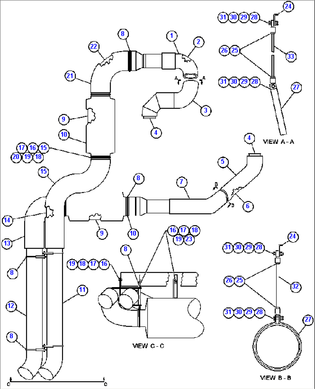 EXHAUST PIPING