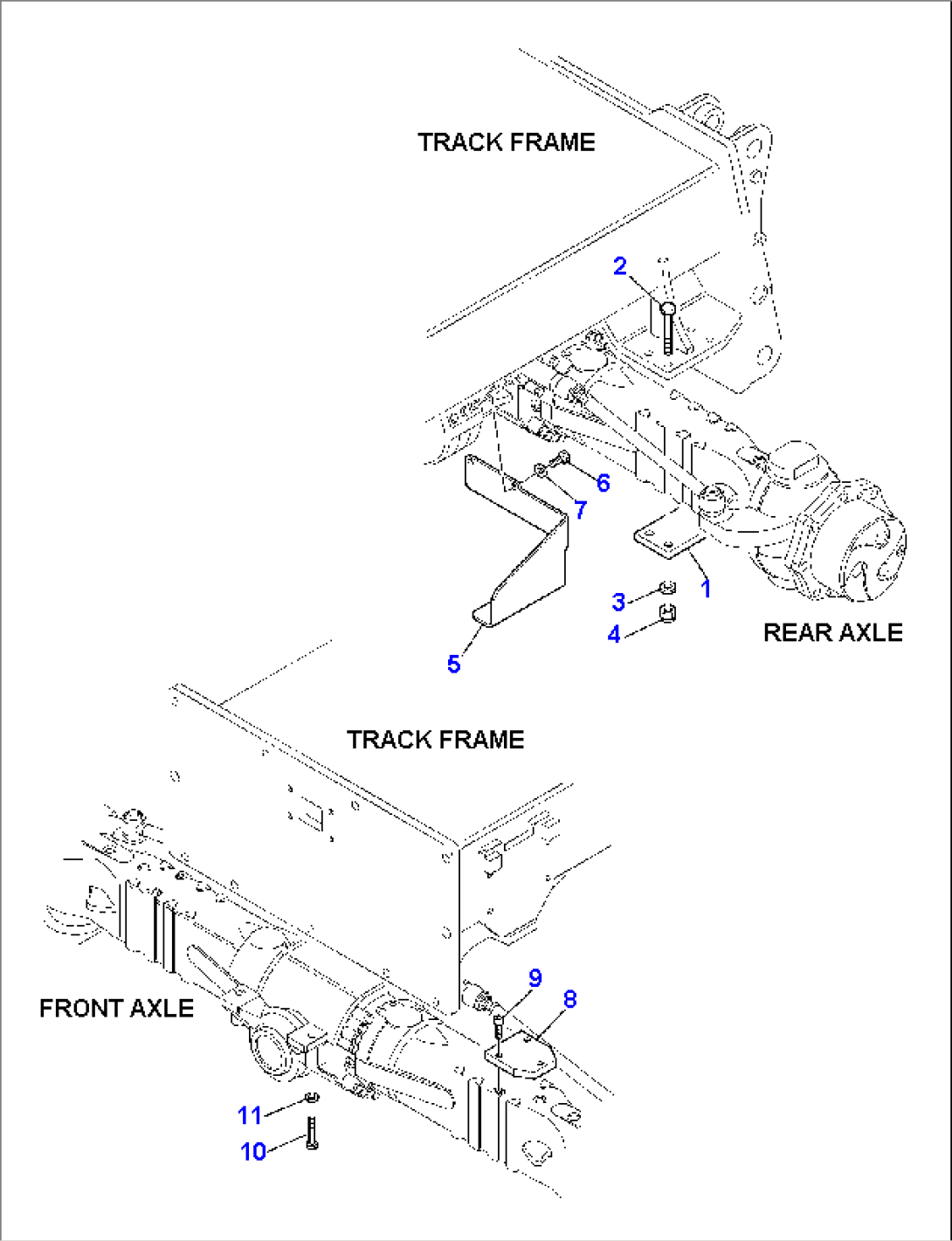 AXLES FIXING