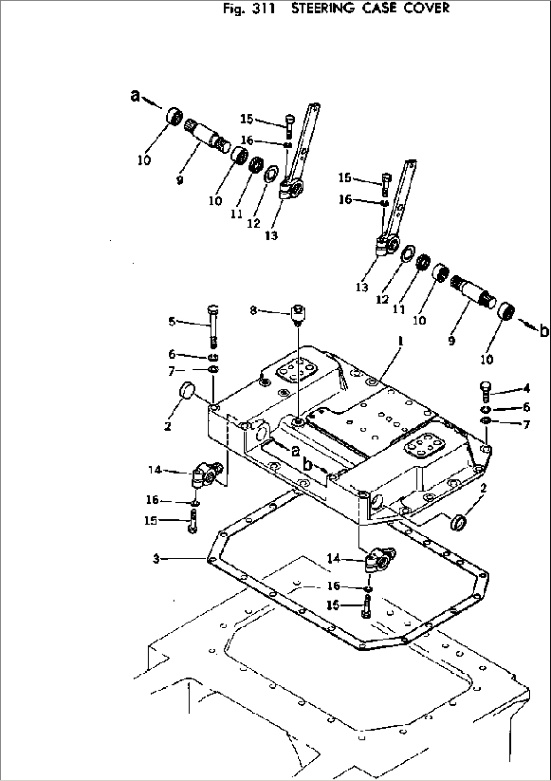 STEERING CASE COVER