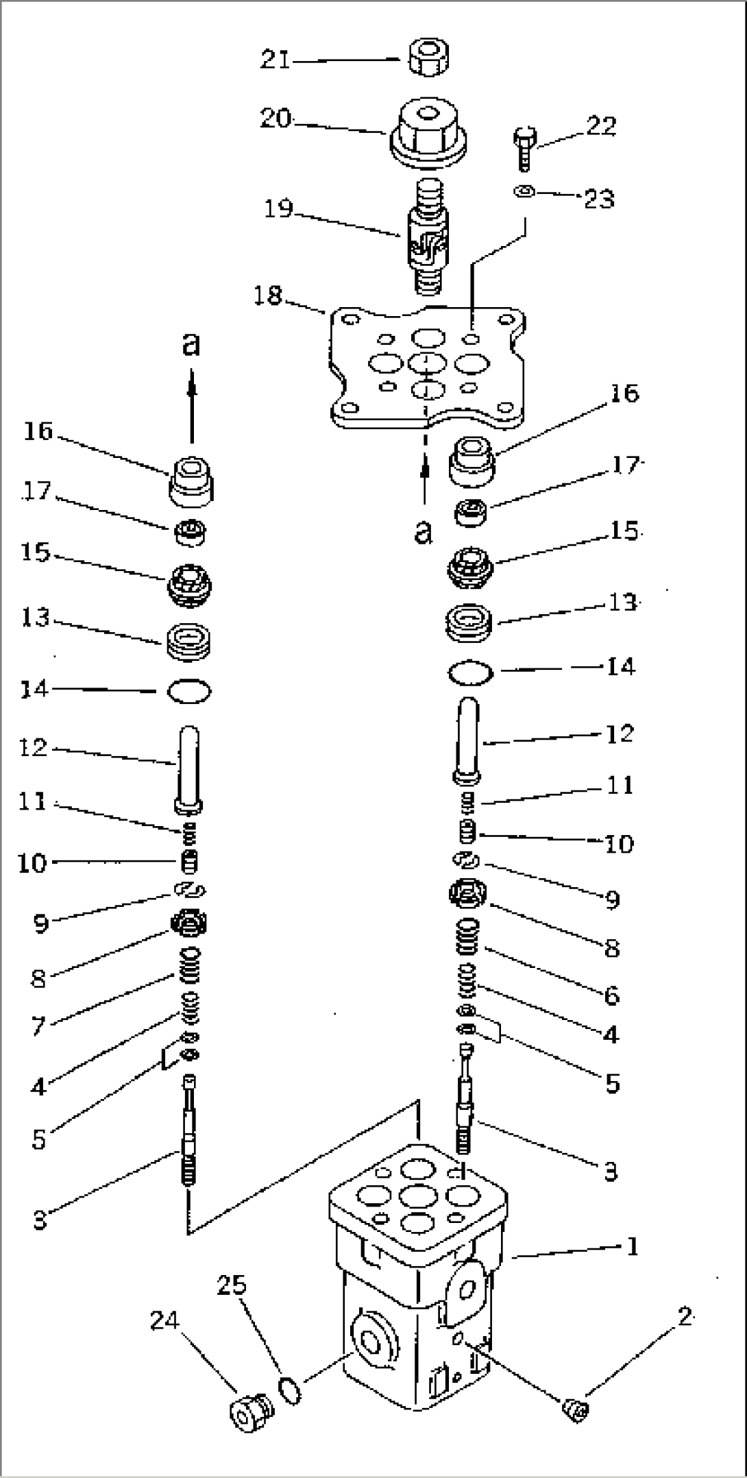 P.P.C. VALVE (FOR WORK EQUIPMENT) (FOR WRIST CONTROL)(#35001-36613)