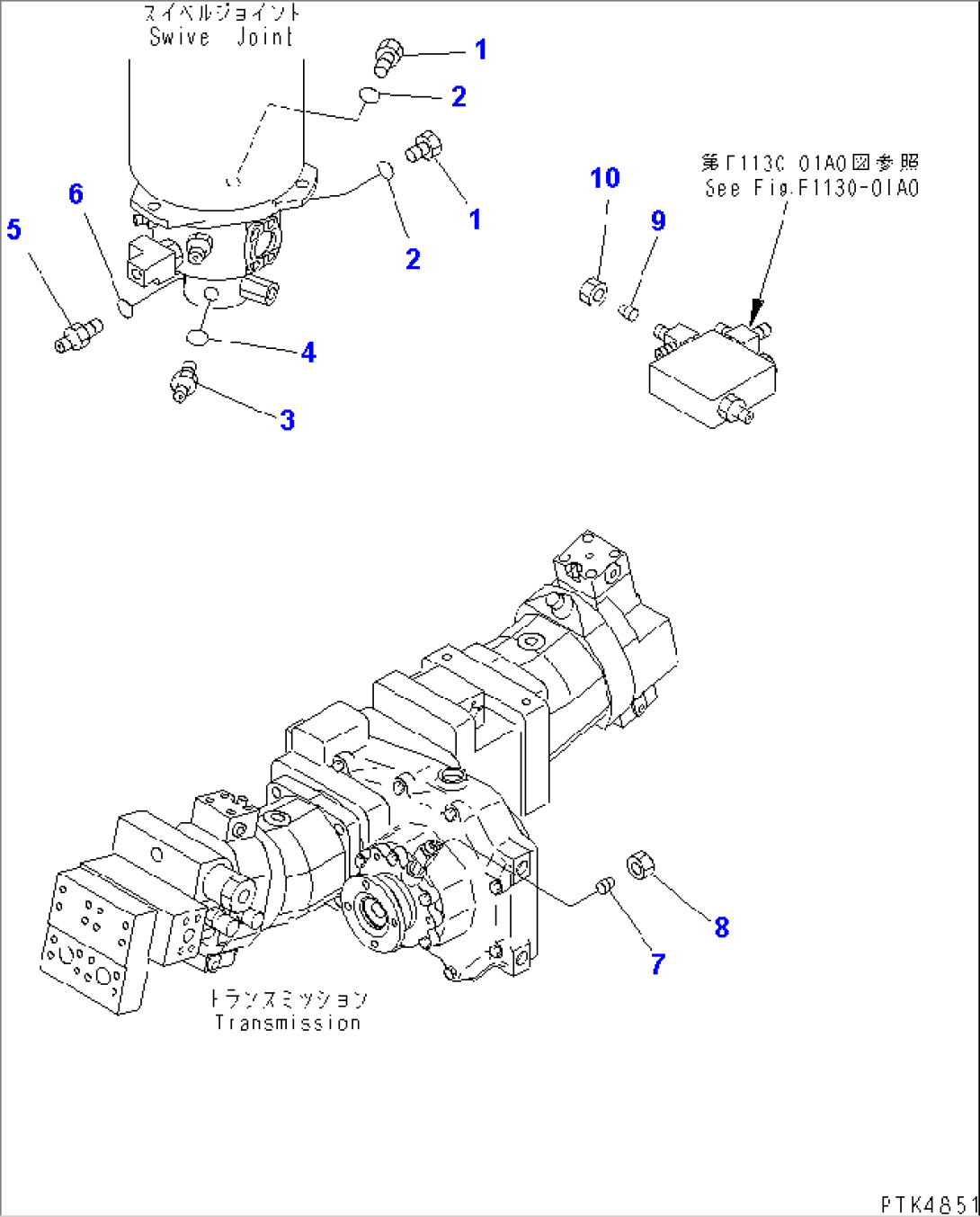 ATTACHMENT LESS FITTINGS(#K30001-K31999)