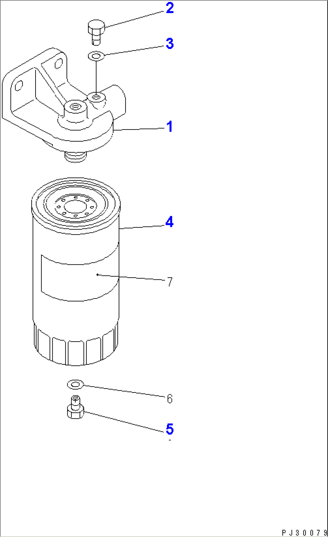 ADDITIONAL FUEL FILTER (EXCEPT JAPAN)(#59654-)