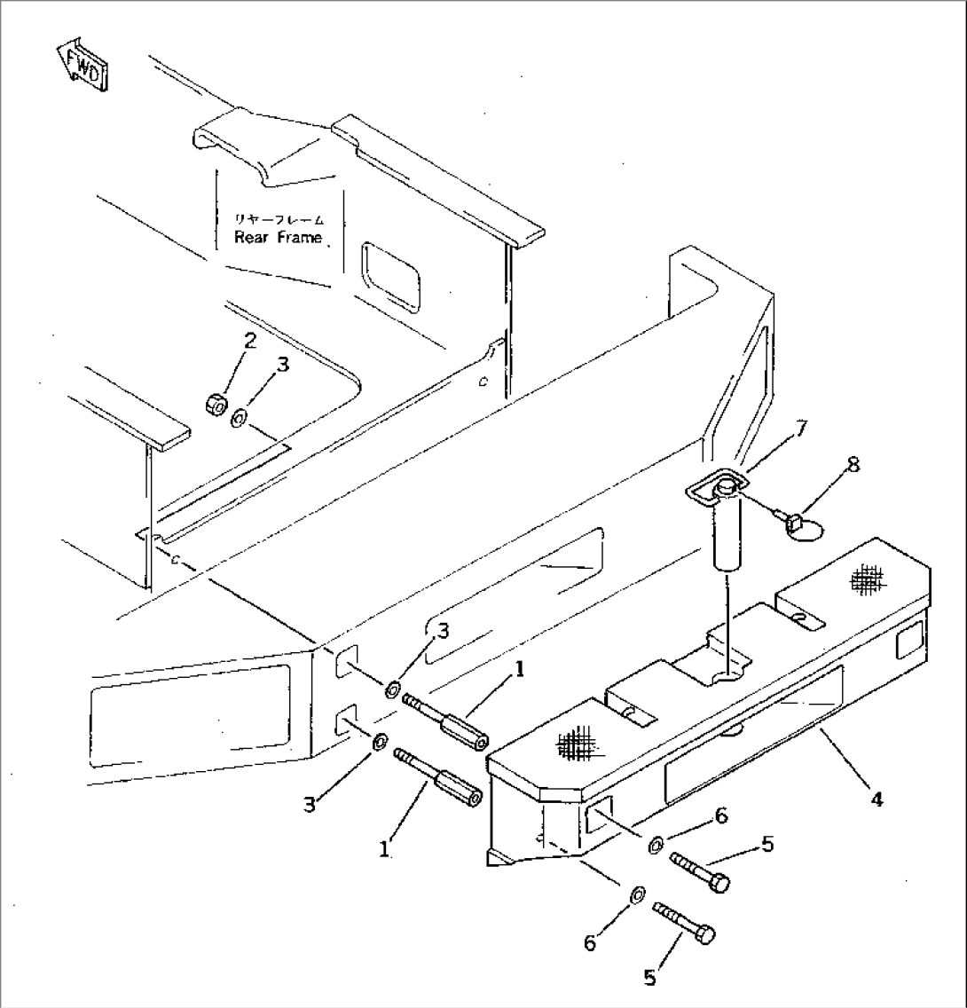 ADDITIONAL COUNTER WEIGHT (HEAVY DUTY SPEC.)(#10865-)