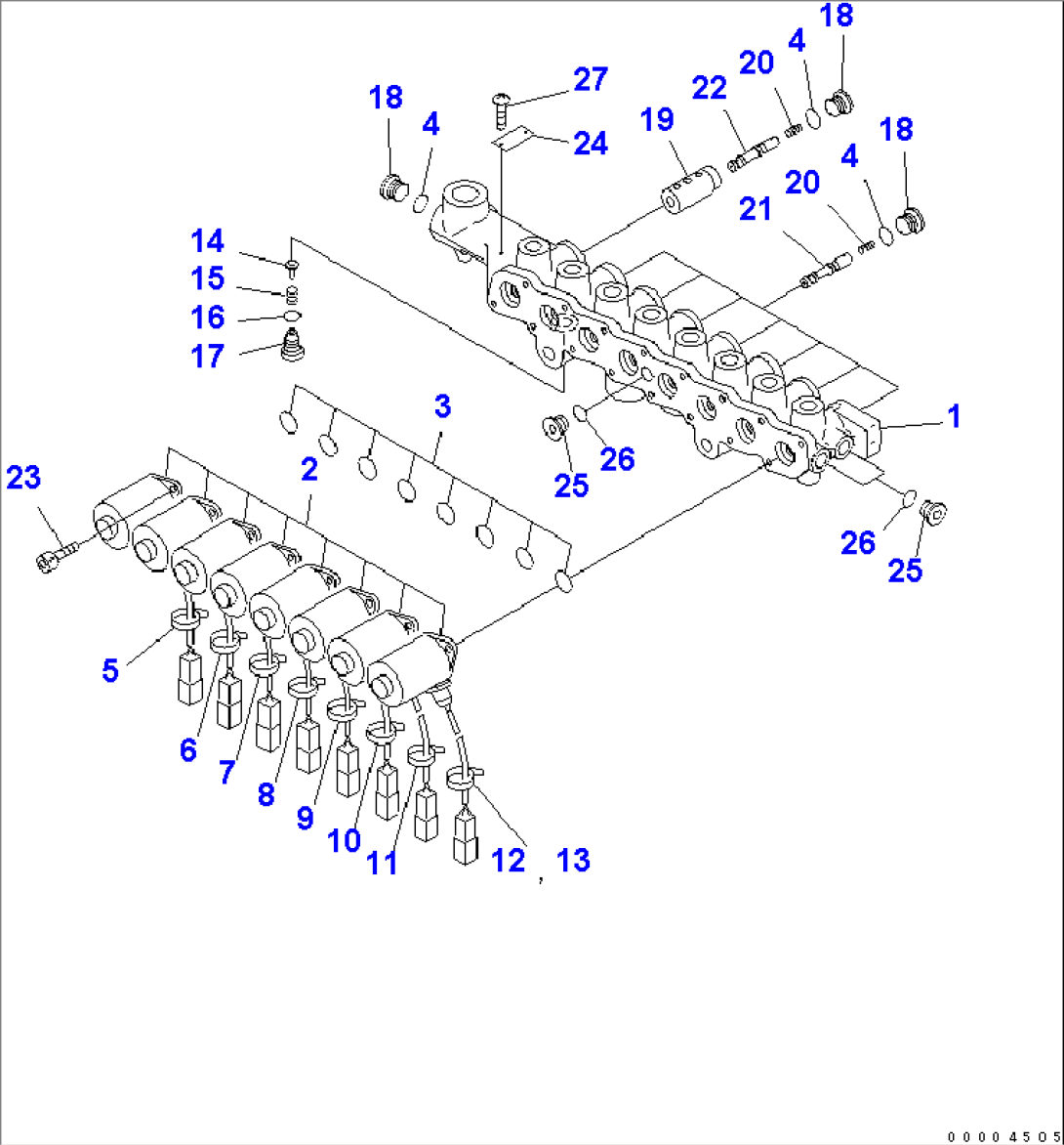 SOLENOID VALVE (INNER PARTS)