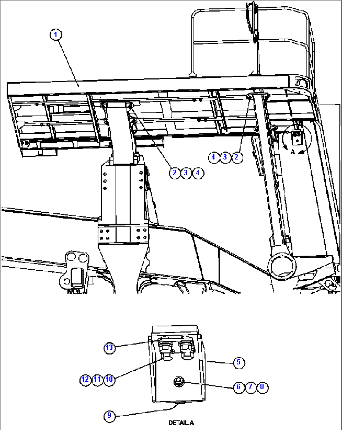 R.H. DECK INSTALLATION