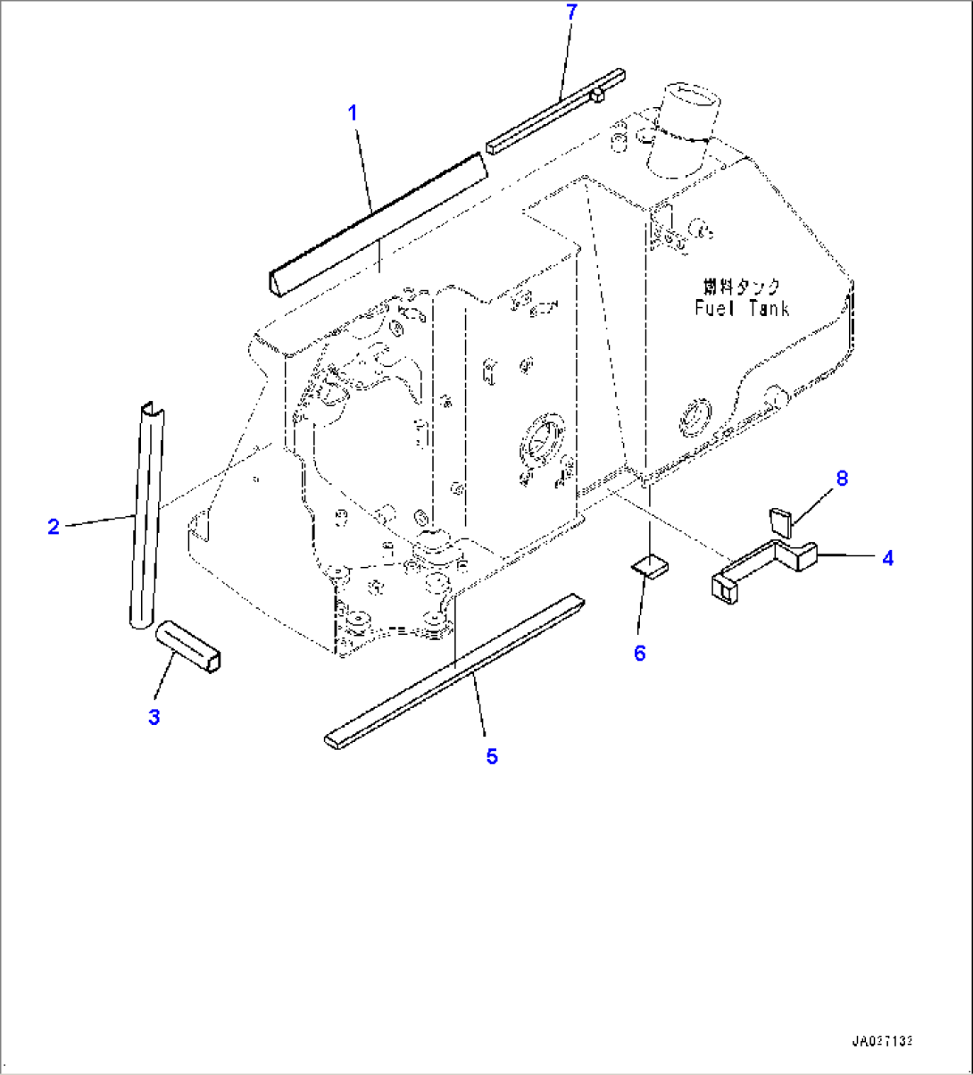 Fuel Tank, Seal (#10001-)